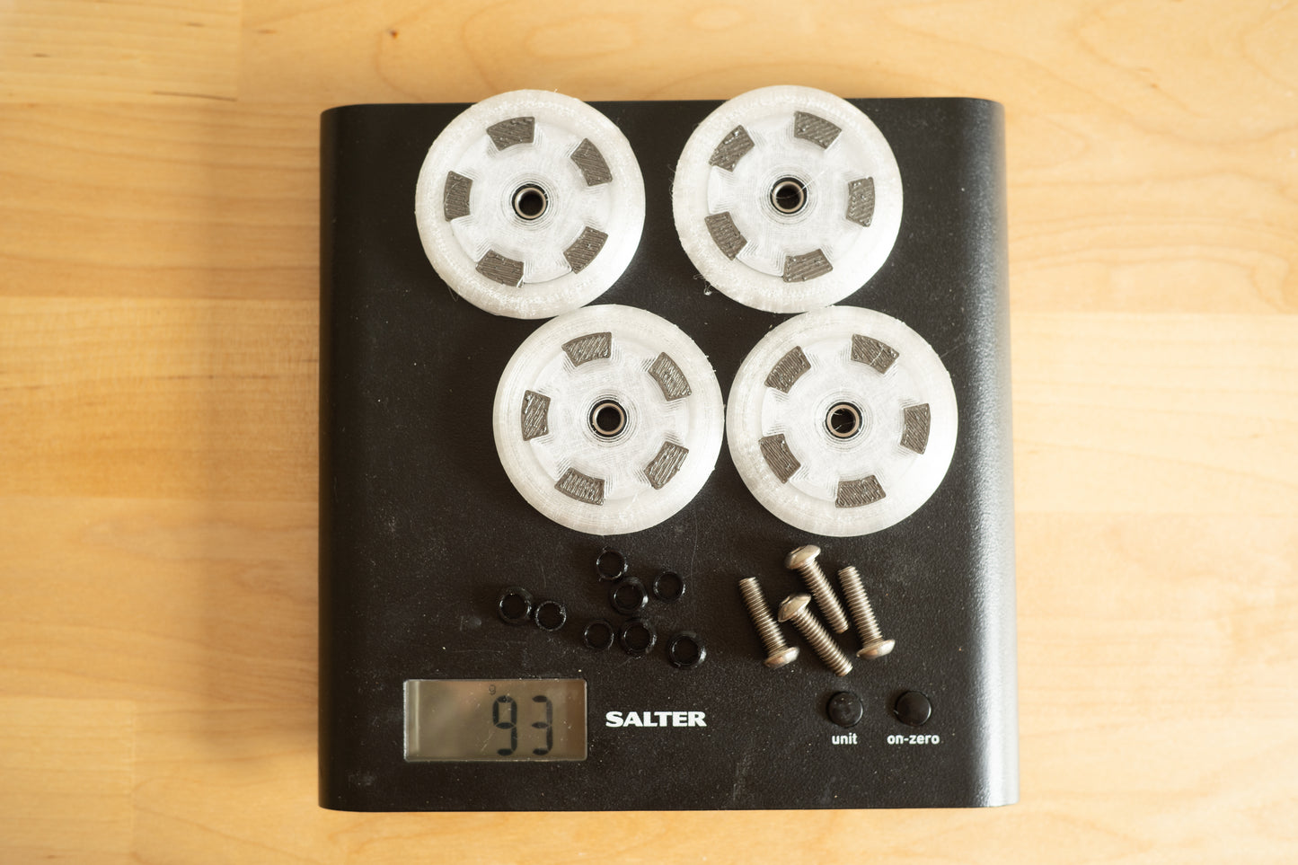 Ultralight Brompton Easy Roller Wheels