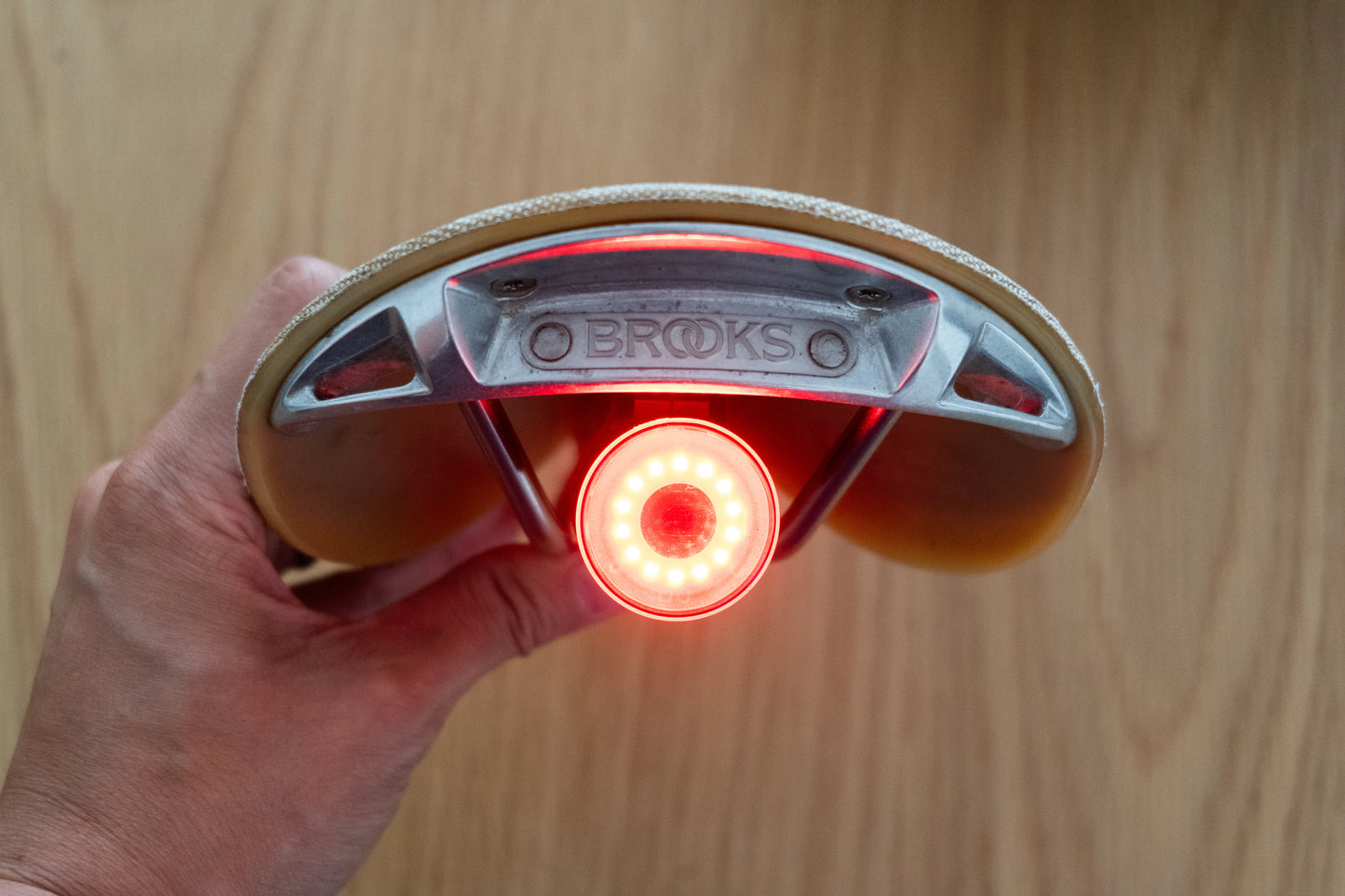 Brooks Cambium C17 Brompton Be Seen Light Adapter