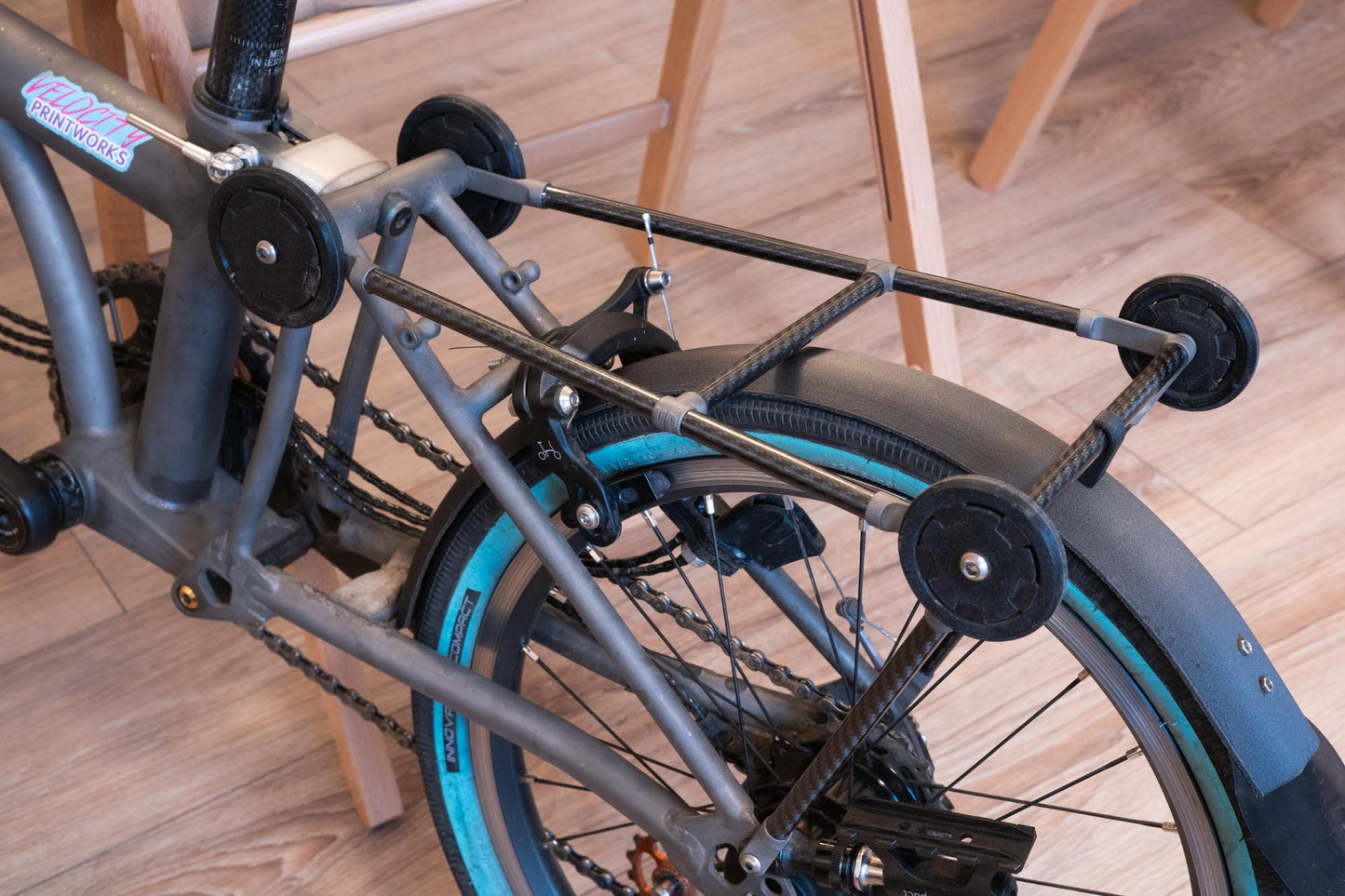 3D Printed Titanium and Carbon Fibre Rack