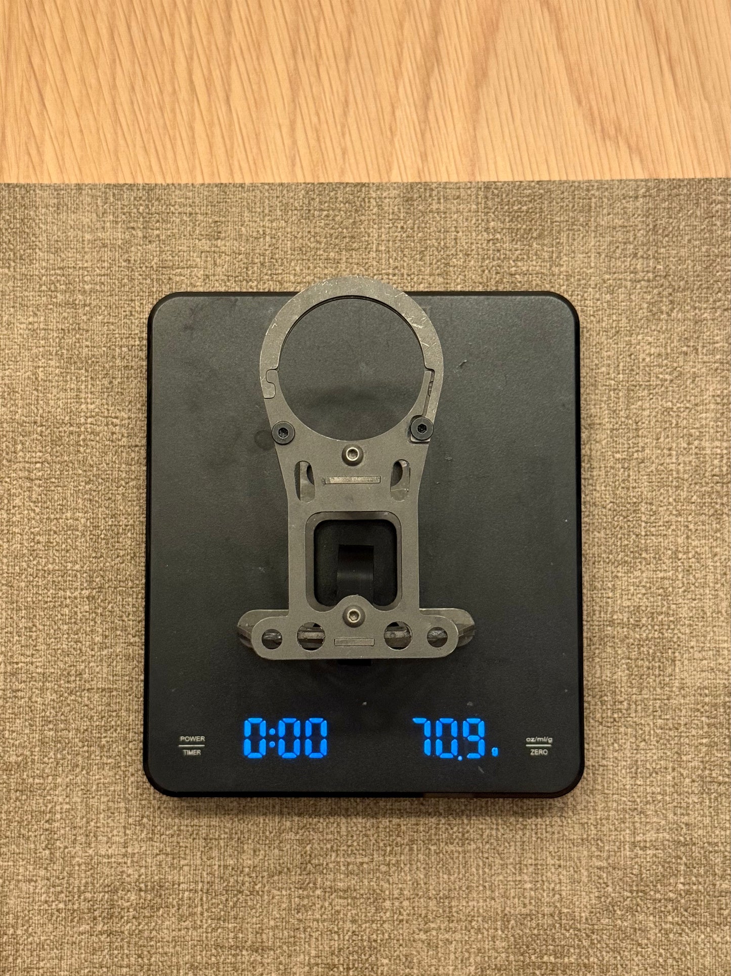 Titanium Brompton Front Carrier Block - Founders Edition