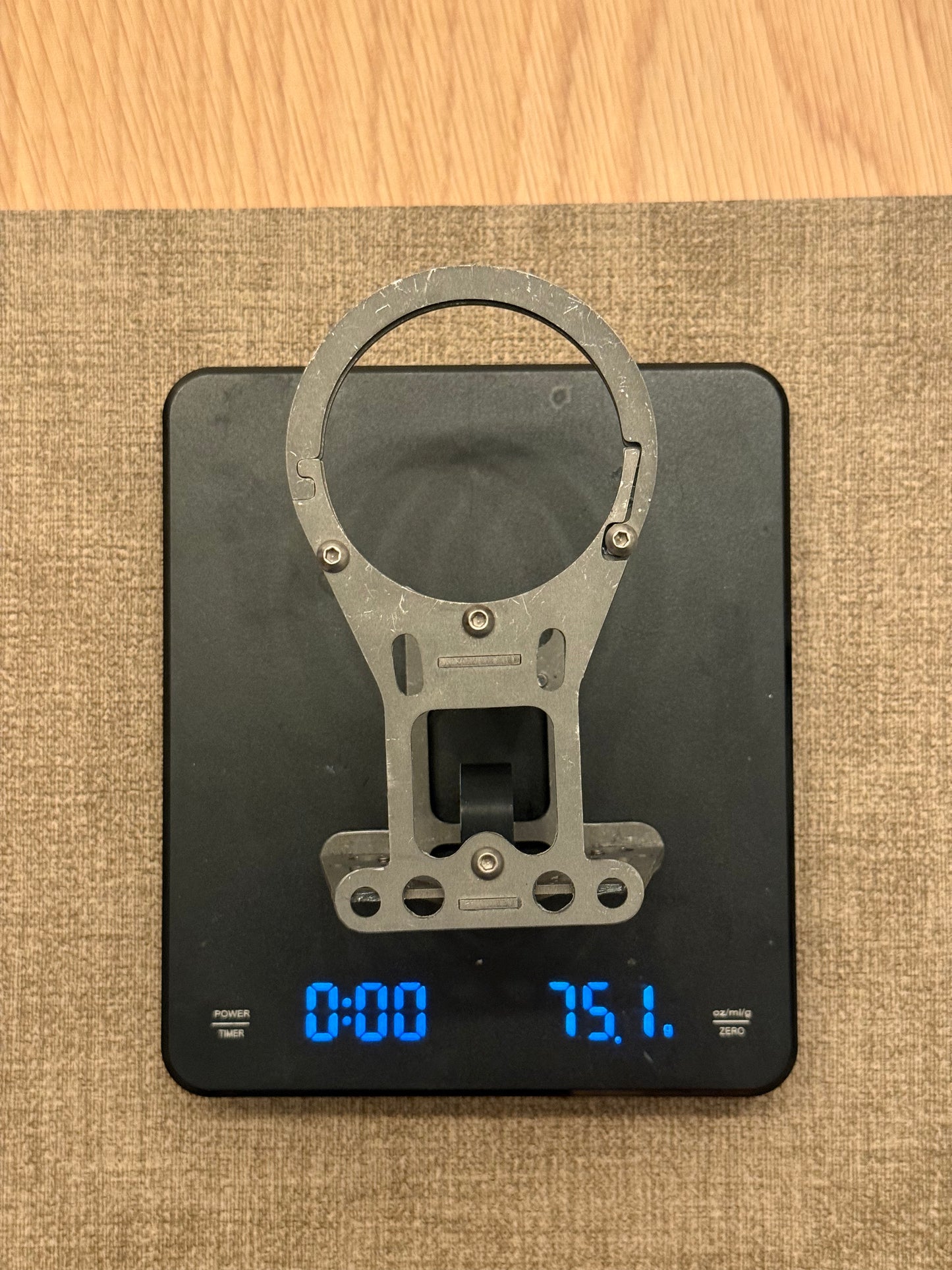 Titanium Brompton Front Carrier Block - Founders Edition